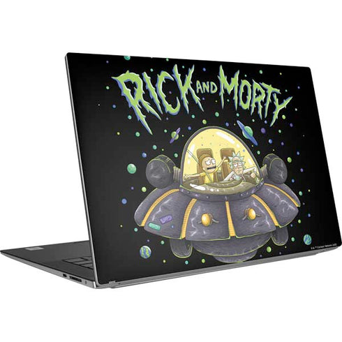 Adult Swim Rick and Morty Spaceship Dell XPS Skin